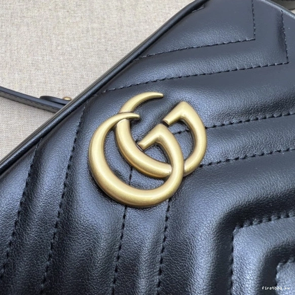 First bag ru GG Marmont shoulder mini GUCCI bag 0714
